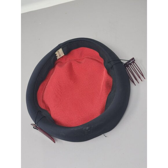 7 Vintage Womens Assorted‎ Hats Marie Smith\Merrimac\Fisk - Picture 14 of 16